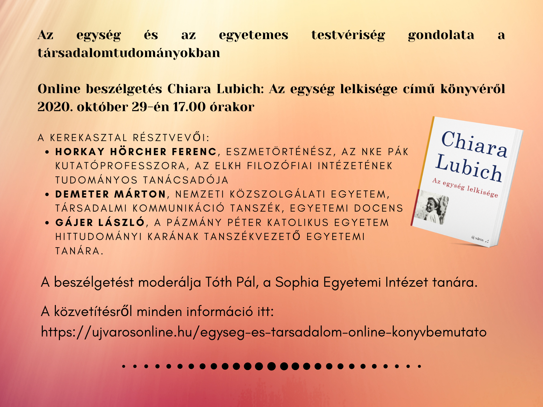 Online beszélgetés mindannyiunkat érintő kérdésekről – Tartsanak velünk! online-beszelgetes-mindannyiunkat-erinto-kerdesekrol-tartsanak-velunk